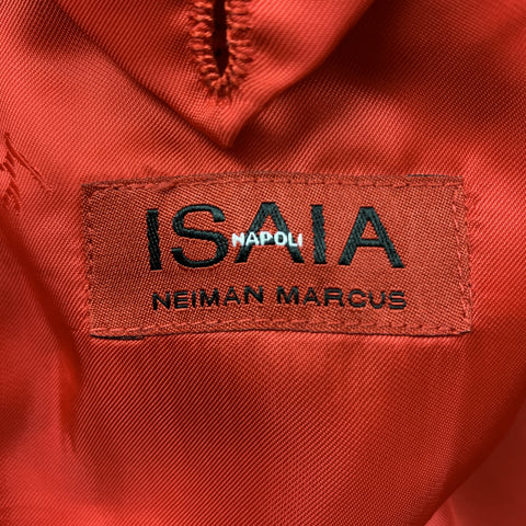 ISAIA US 42 / IT 52  Brown Plaid Wool Sport Coat