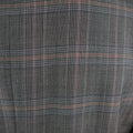 ISAIA Size 46 Long Brown Plaid Wool Notch Lapel Sport Coat ISAIA