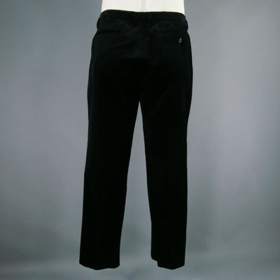 JIL SANDER Size 33 Black Wool Button Fly Dress Pants
