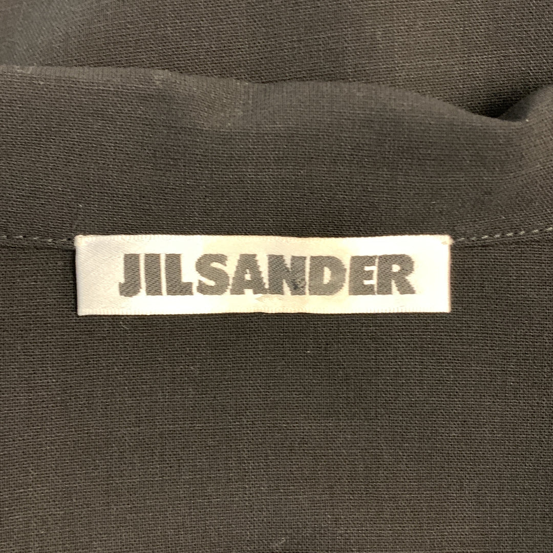 JIL SANDER Size 8 Black Wool Jacket / Blazer
