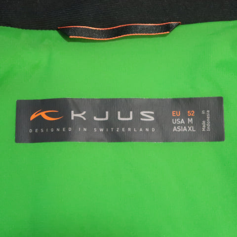 KJUS 42 Green Solid Polyamide Jacket