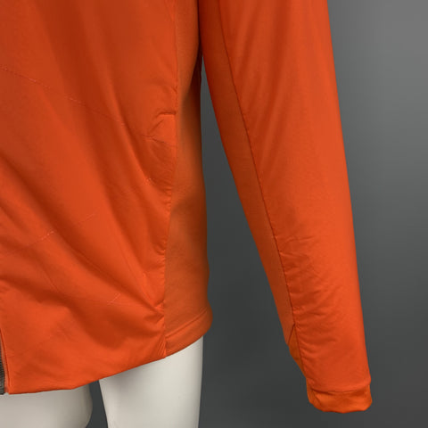 KJUS 42 Orange Polyamide Zip Up Jacket