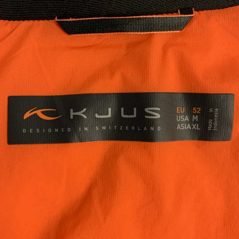 KJUS 42 Orange Polyamide Zip Up Jacket