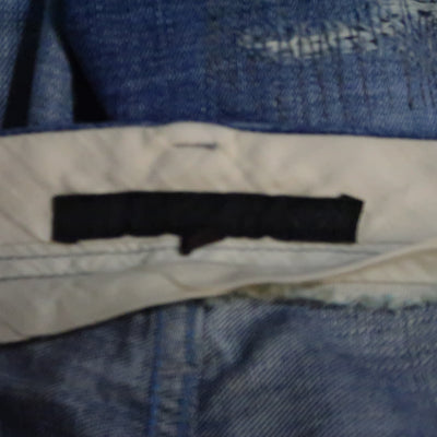 KZO Size 36 Indigo Distressed Denim Jeans