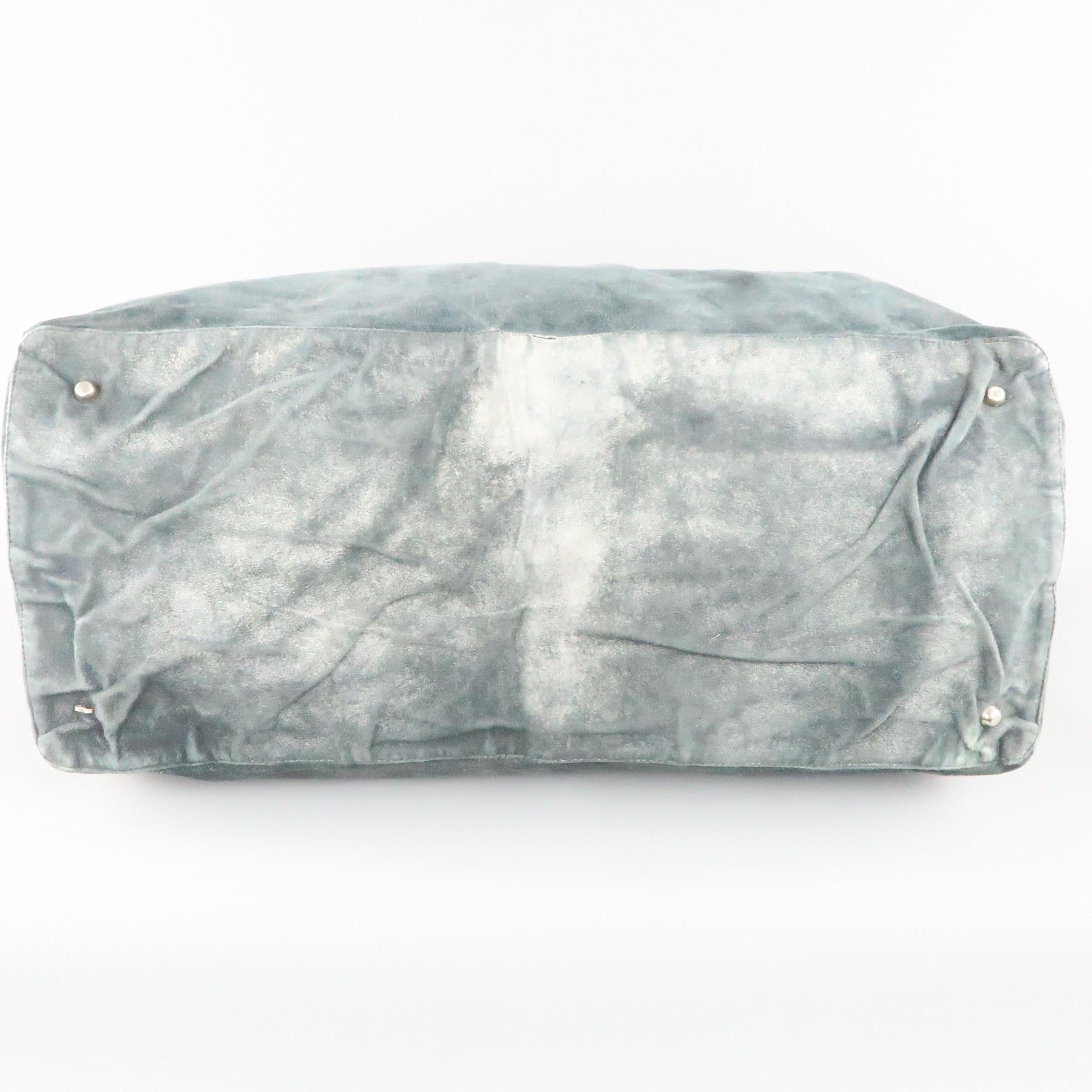 MARCO TAGLIAFERRI Teal Over Distressed Leather Oversized 'Birk