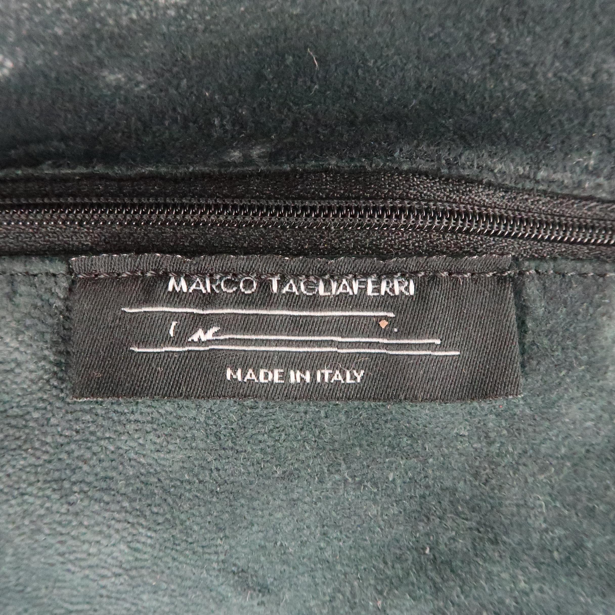 MARCO TAGLIAFERRI Teal Over Distressed Leather Oversized 'Birk