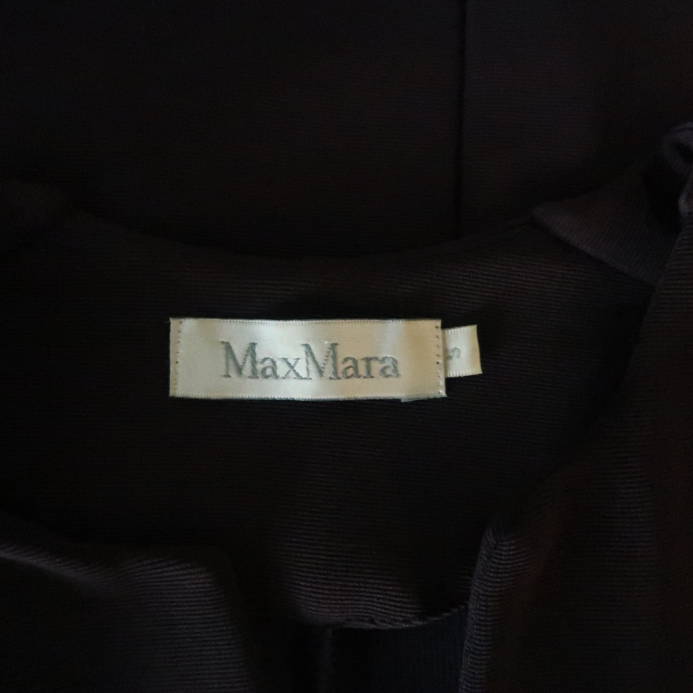 MAX MARA Size S Purple Textured Pleated Shoulder Shift Dress