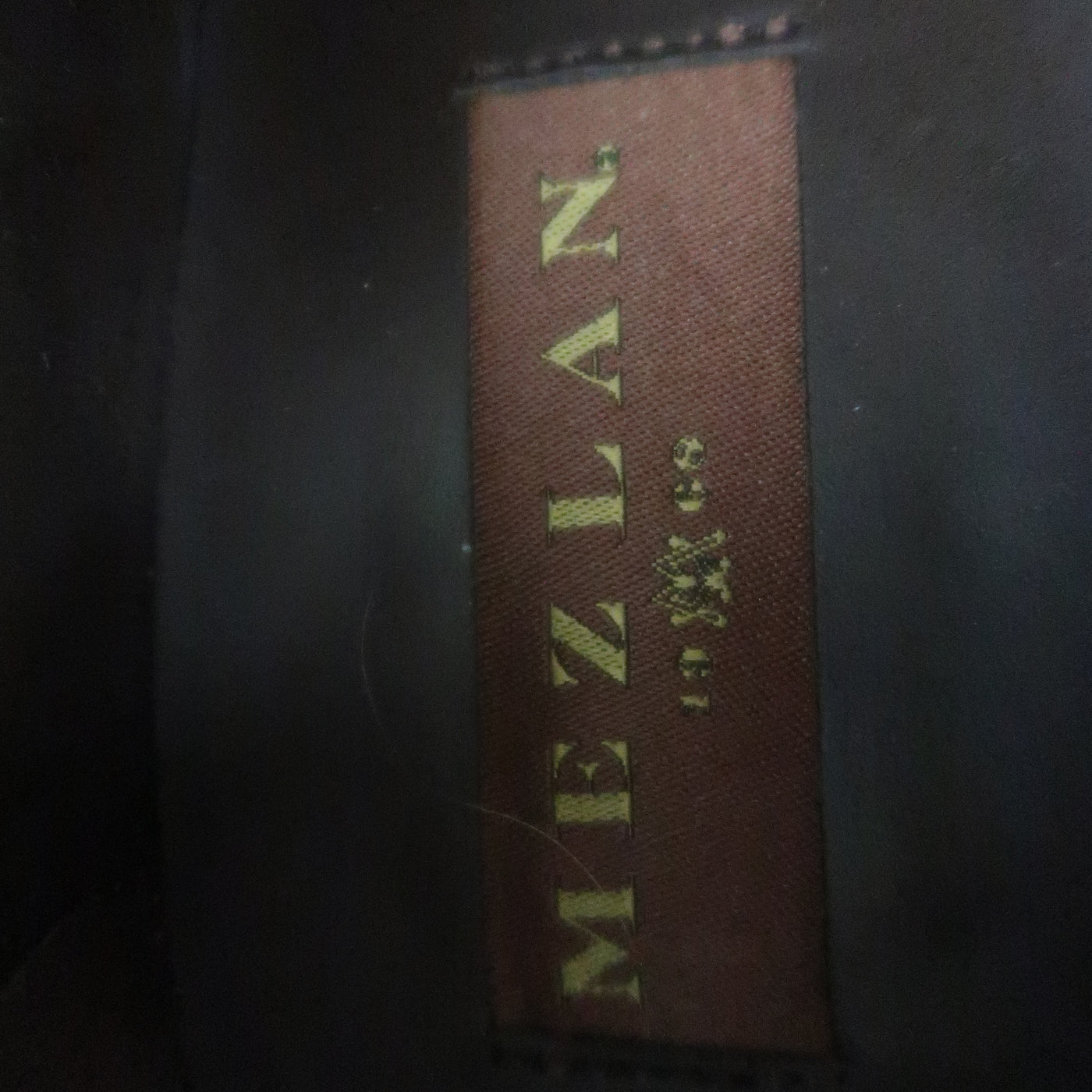 MEZLAN Size 9 Brown Textured Lace Up Lace Up Shoes