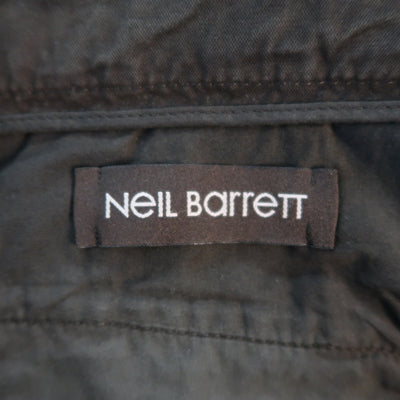 NEIL BARRETT Size 32 Brown Cotton Zip Pocket Casual Pants