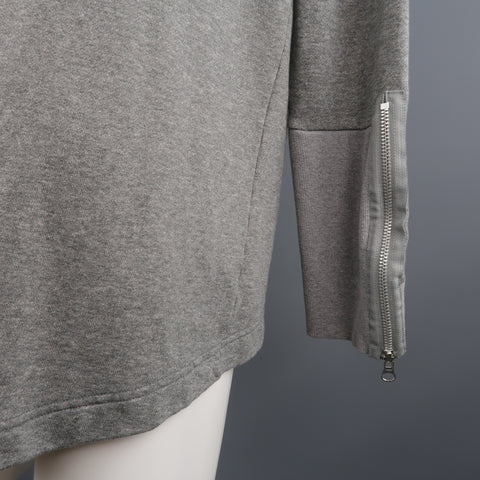 ONES STROKE 42 Grey Cotton Hooded Jacket
