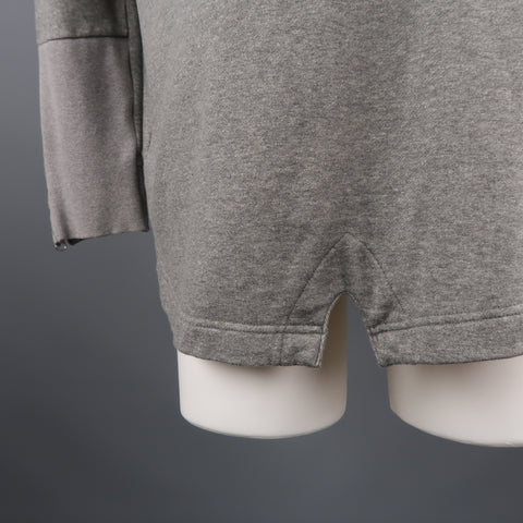 ONES STROKE 42 Grey Cotton Hooded Jacket