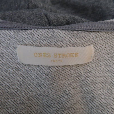 ONES STROKE 42 Grey Cotton Hooded Jacket