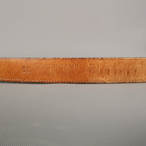 PAT AREIAS Sterling Size 32 Black Belt