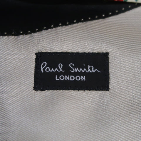 PAUL SMITH Chest Size 36 Gray Pinstripe Cotton Blend Notch Lapel Sport Coat
