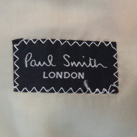 PAUL SMITH Chest Size 40 Brown Solid Rayon Notch Lapel Sport Coat