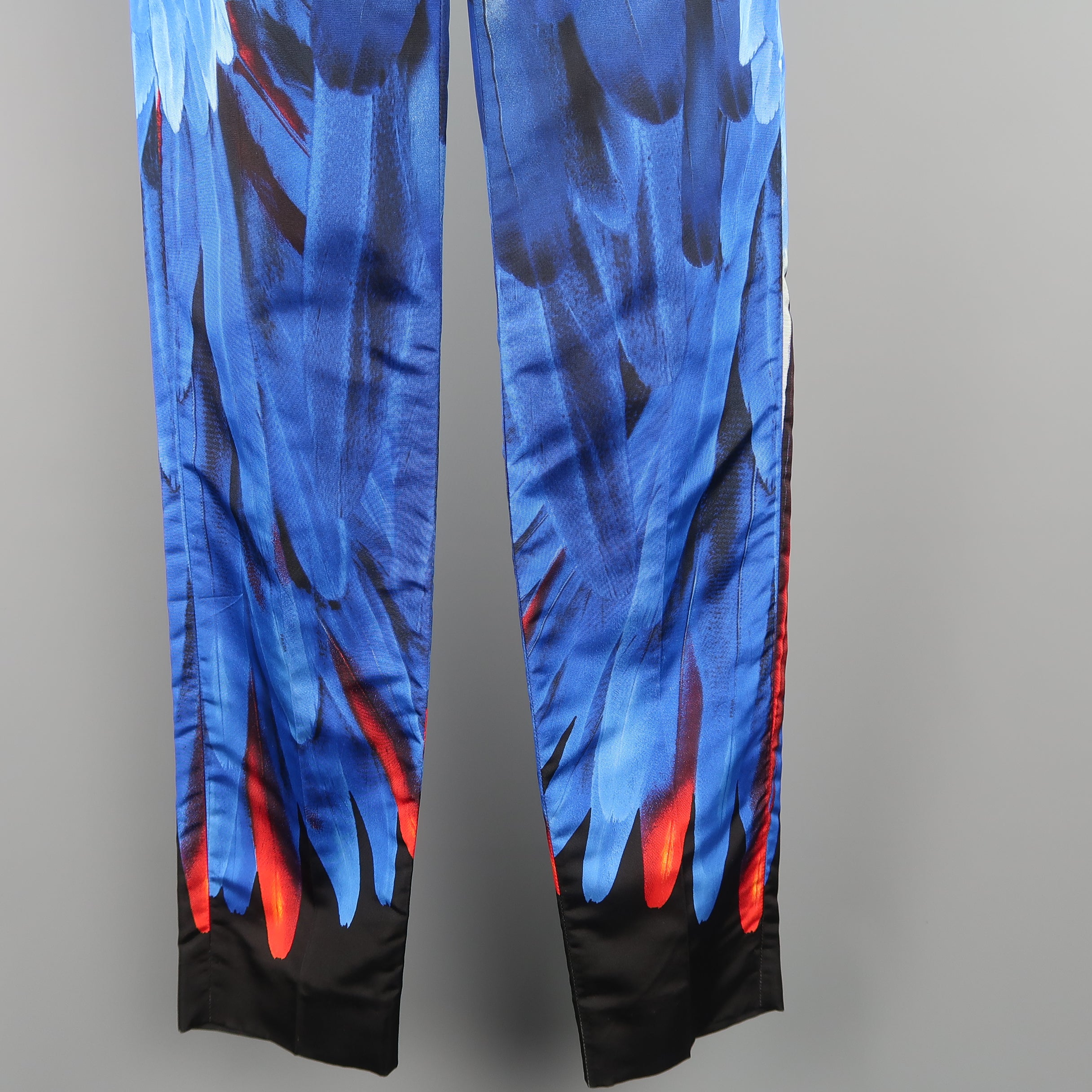 【送料&関税込】Prada Printed Silk Pant Prada Fairy Print Silk Pants
