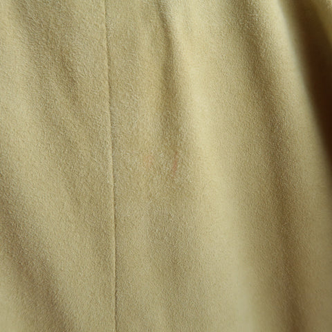 RALPH LAUREN Size S Beige Suede V Neck Shift Dress