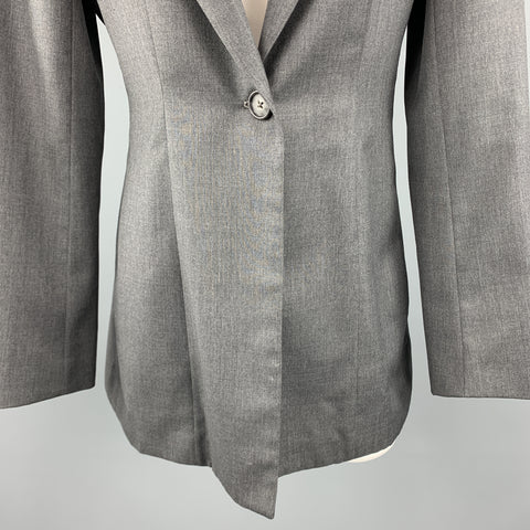 RICHARD TYLER Taille 8 Veste / Blazer Gris