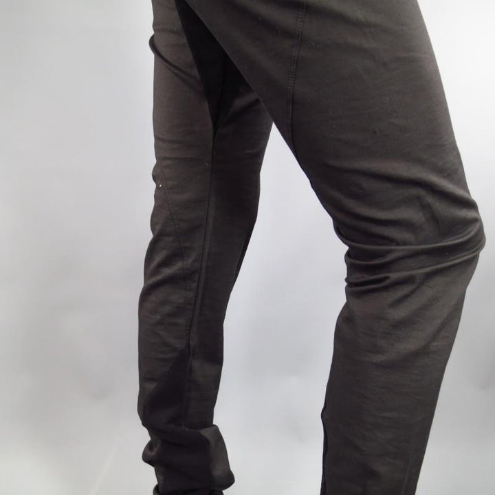 RICK OWENS F/W 09 Talla M Leggings con panel de algodón negro