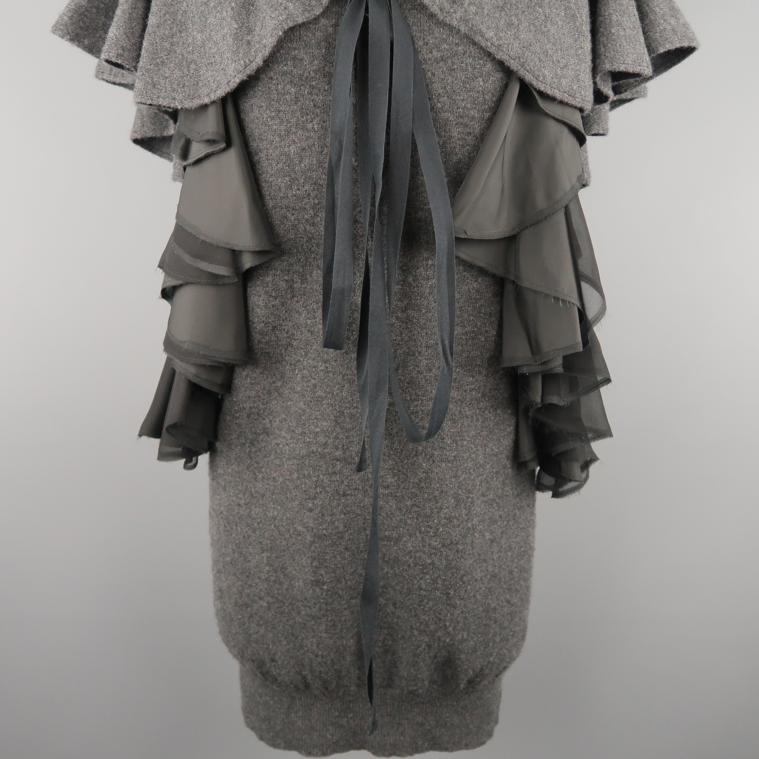 sacai sweater dress