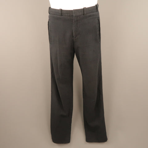 STEPHAN SCHNEIDER Size 30 Navy Cotton Canvas Zip Fly Casual Pants