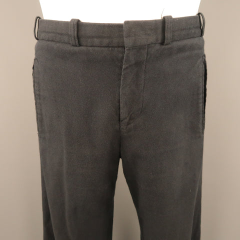 STEPHAN SCHNEIDER Size 30 Navy Cotton Canvas Zip Fly Casual Pants