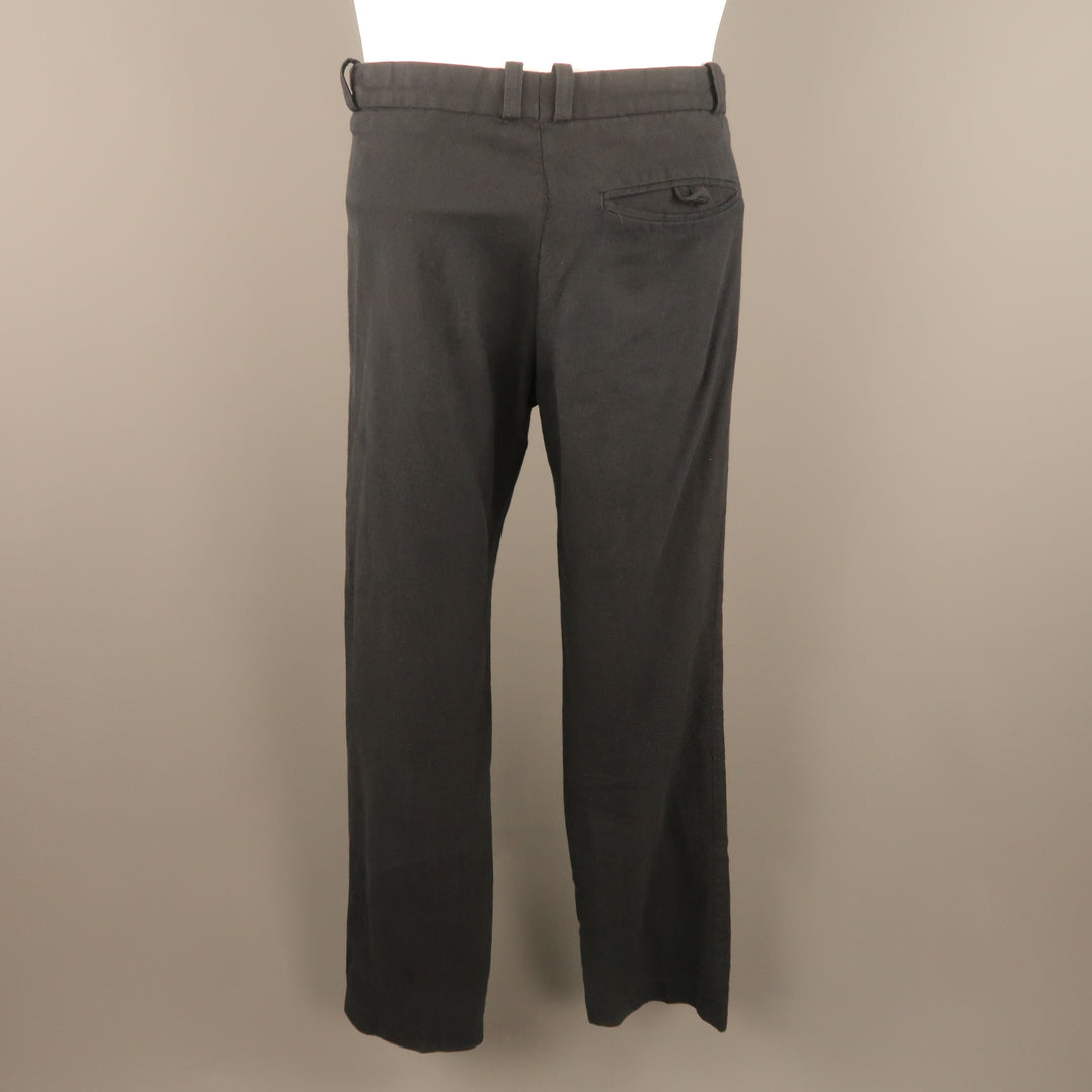 STEPHAN SCHNEIDER Size 30 Navy Cotton Canvas Zip Fly Casual Pants