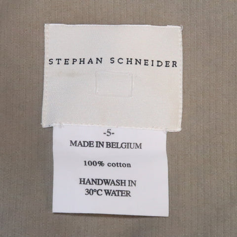 STEPHAN SCHNEIDER XL Khaki Cotton Hidden Buttons Peacoat