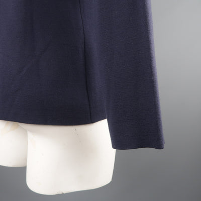 SVEVO PARMA 42 Navy Wool Three Button Resort Jacket