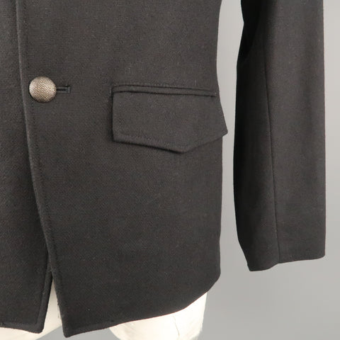 THEORY L Black Wool / Camel  Jacket