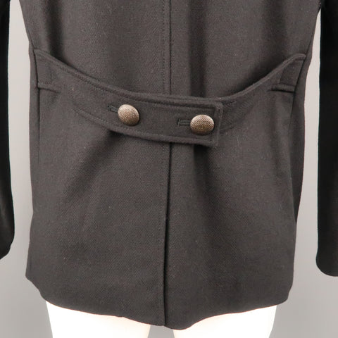 THEORY L Black Wool / Camel  Jacket