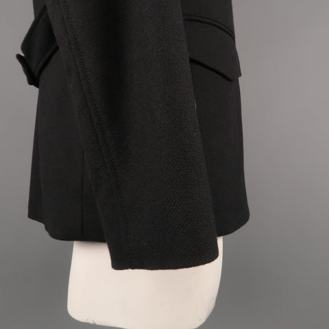 THEORY L Black Wool / Camel  Jacket