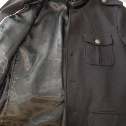 THEORY L Black Wool / Camel  Jacket
