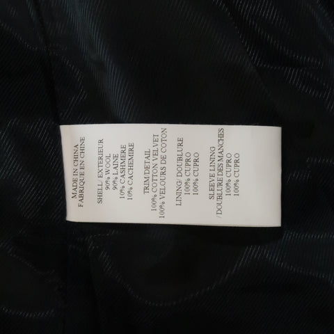 THEORY L Black Wool / Camel  Jacket