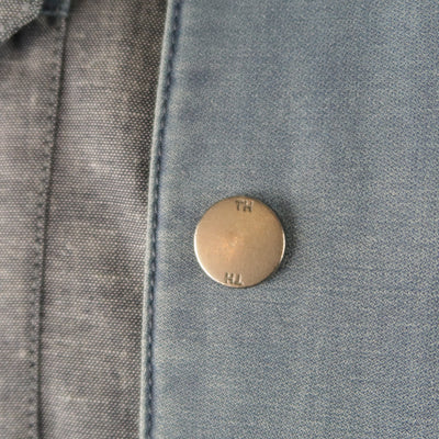 TOMMY HILFIGER M Blue Cotton / Linen Jacket