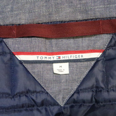 TOMMY HILFIGER M Blue Cotton / Linen Jacket