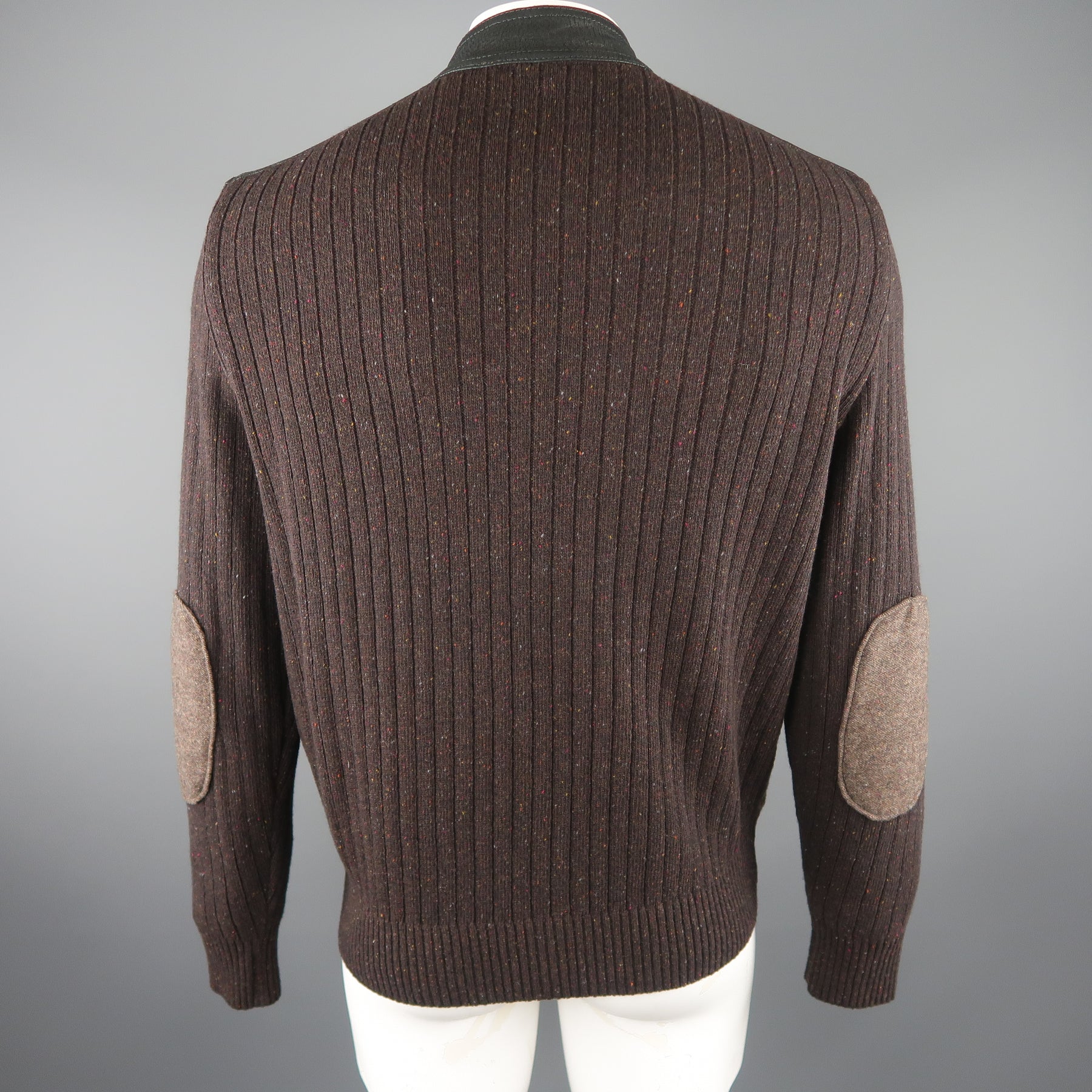 Torras Brown Sweater Jacket