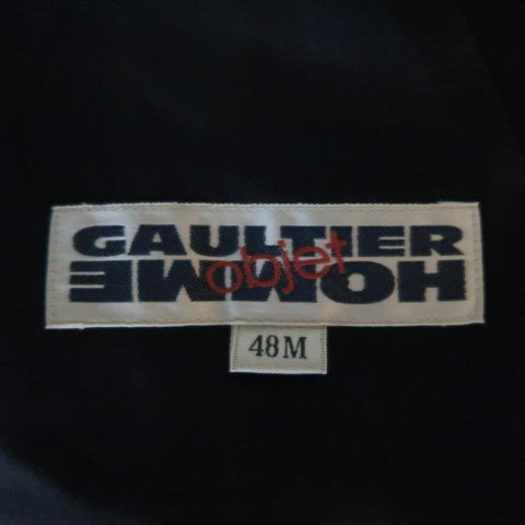 Vintage JEAN PAUL GAULTIER 38 Black Wool Twill Notch Lapel Sport Coat