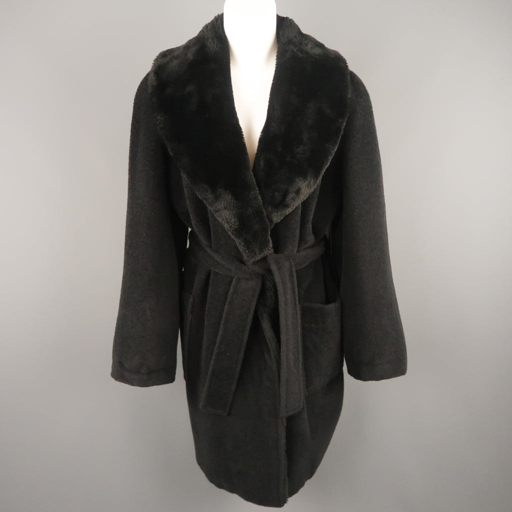 ジャケット・アウター VTG SONIA RYKIEL FRANCE VELOUR FUR COAT VTG SONIA RYKIEL FRANCE VELOUR FUR COAT