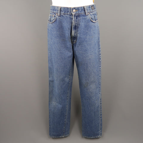 Vintage VERSACE JEANS COUTURE Size 32 Medium Stone Wash Denim Jeans