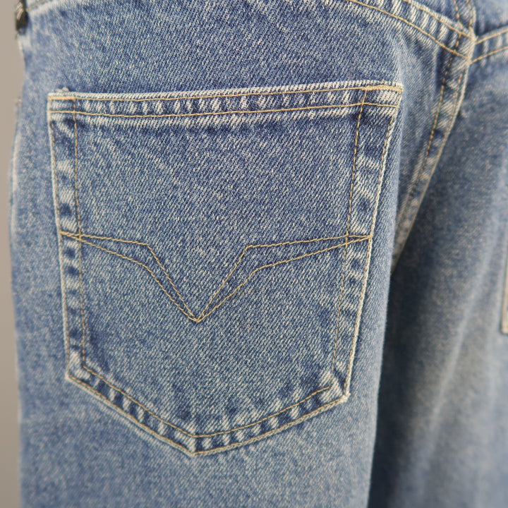Vintage VERSACE JEANS COUTURE Size 32 Medium Stone Wash Denim Jeans