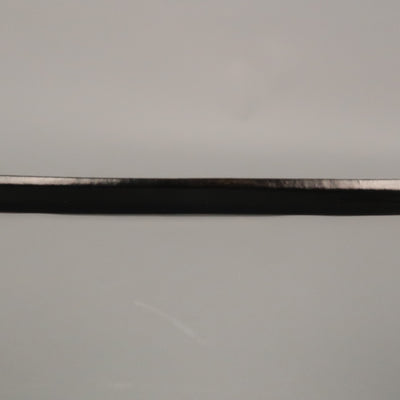 WCM NEW YORK Size L Black Solid Calfskin Belt