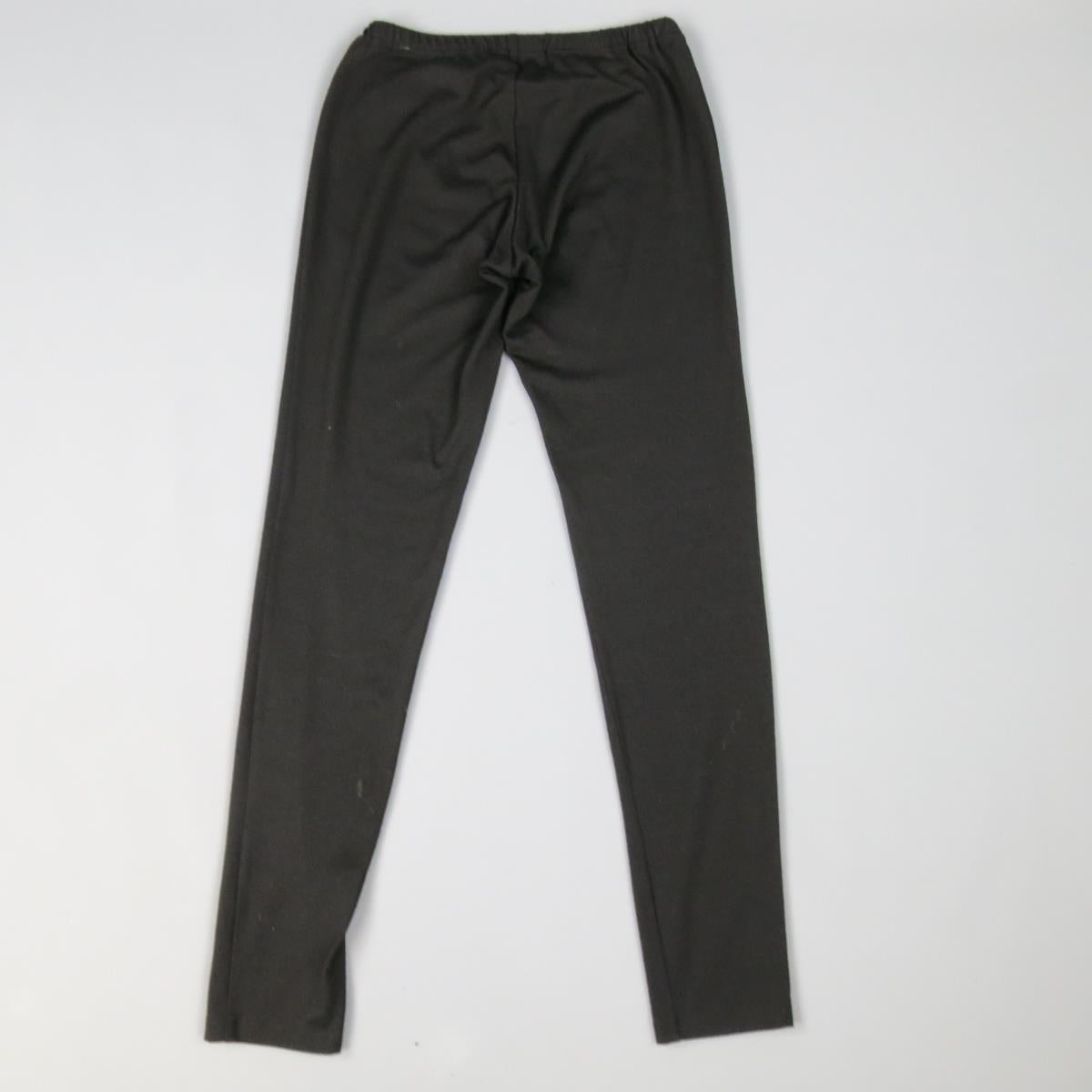 YOHJI YAMAMOTO Size 2 Black Wool Blend Stretch Leggings – Sui