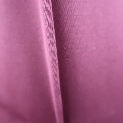 YVES SAINT LAURENT Size 14 Burgundy Viscose Blend V Neck Shift Dress