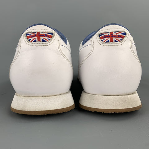 PAUL SMITH x REEBOK Size 11 White Leather Lace Up Sneakers