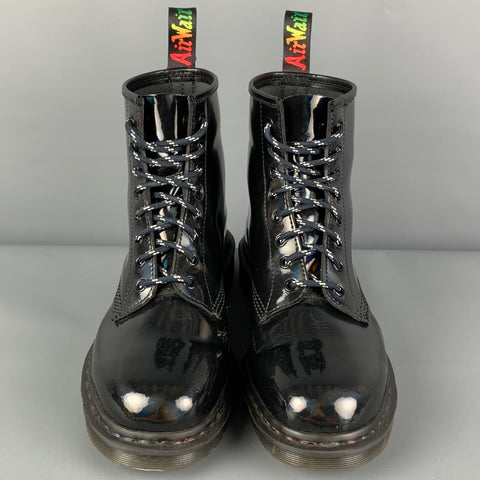 DR. MARTENS Taille 11 Bottines en cuir Tornasol noir