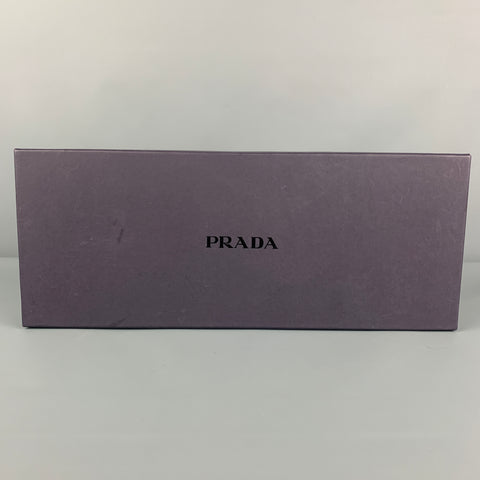 PRADA Ceinture strass en velours doré noir taille unique
