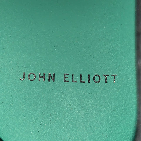 JOHN ELLIOTT Size 10 Black Leather Creeper Boots