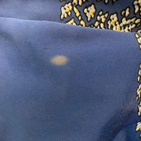 ROBERTO CAVALLI Blue & White Paisley Blouse