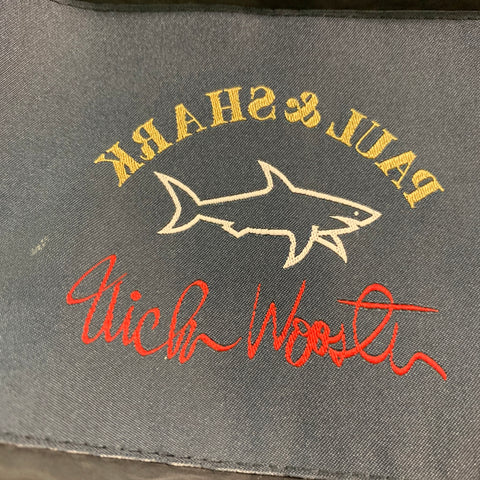 NICK WOOSTER Taille M Veste à capuche en nylon à carreaux blanc noir